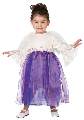 The Costume Center White and Purple Winged Angel Toddler Halloween Costume - Small