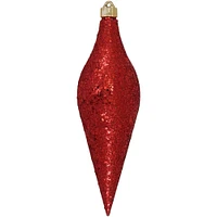 Christmas by Krebs Red and Gold Shatterproof Christmas Long Drop Ornament 12.5" (320mm)