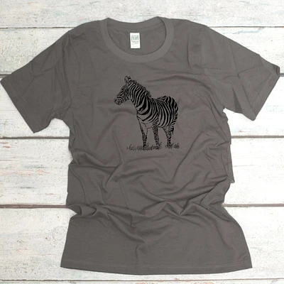 Zebra Organic Cotton Unisex T-Shirt