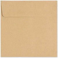 50 Pack Square Kraft Envelopes for Invitation & Greeting Cards, 5.5x5.5