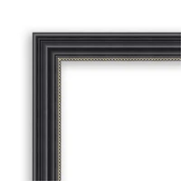 Stylish Black Narrow Wood Picture Frame
