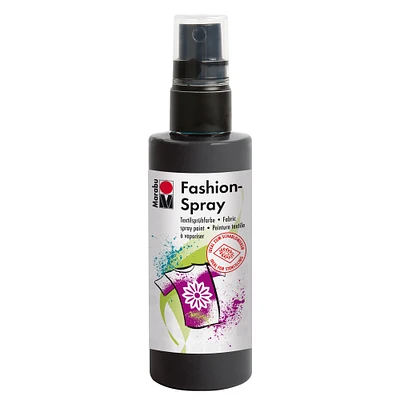 Marabu Fashion Spray Paint, 100ml, Black