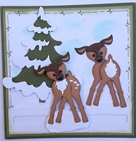 Nellie's Choice Shape Die - Build up Bambi