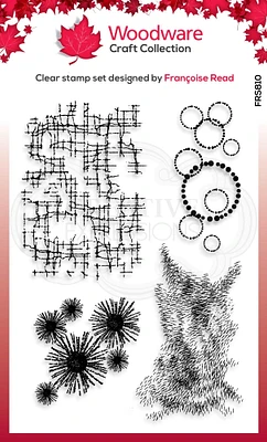 Woodware Craft Collection Woodware Clear Singles Ta Da! 4 in x 6 in Stamp