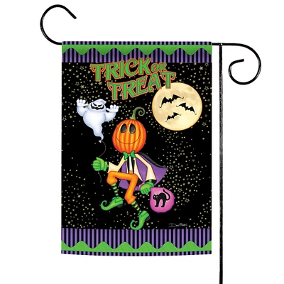 Pumpkin Head Decorative Halloween Flag