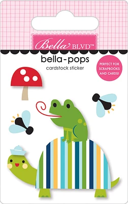 Lake Life Bella-Pops 3D Stickers-Reptile Friends