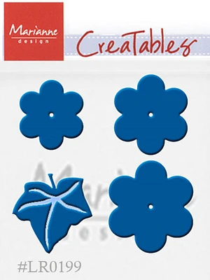 Marianne Design : Creatables Dies - Extra Large Flower Set With Leaf