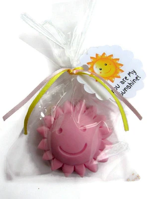 20 Sunshine soap favors, baby shower favors, you are my sunshine, birthday party favors, bridal shower favors