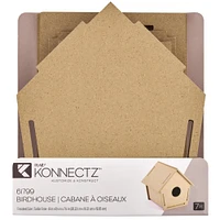 Konnectz Unfinished MDF Birdhouse 7.5"x8"