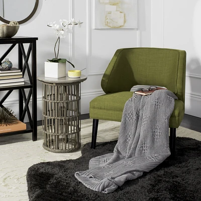 Safavieh   Cozy Knit Throw Blanket Grey