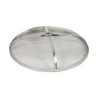 Sunnydaze 40 in Round Stainless Steel Fire Pit Spark Screen by