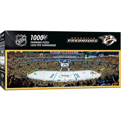 MasterPieces Nashville Predators - 1000 Piece Panoramic Puzzle