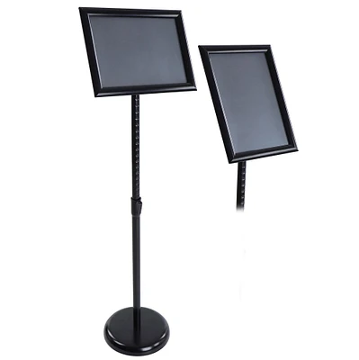 7Penn Adjustable Poster Stands for Display - 11 x 8.5in Wedding Sign Stand