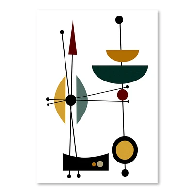 Modern Mid Century 13 by Pop Monica  Poster Art Print - Americanflat