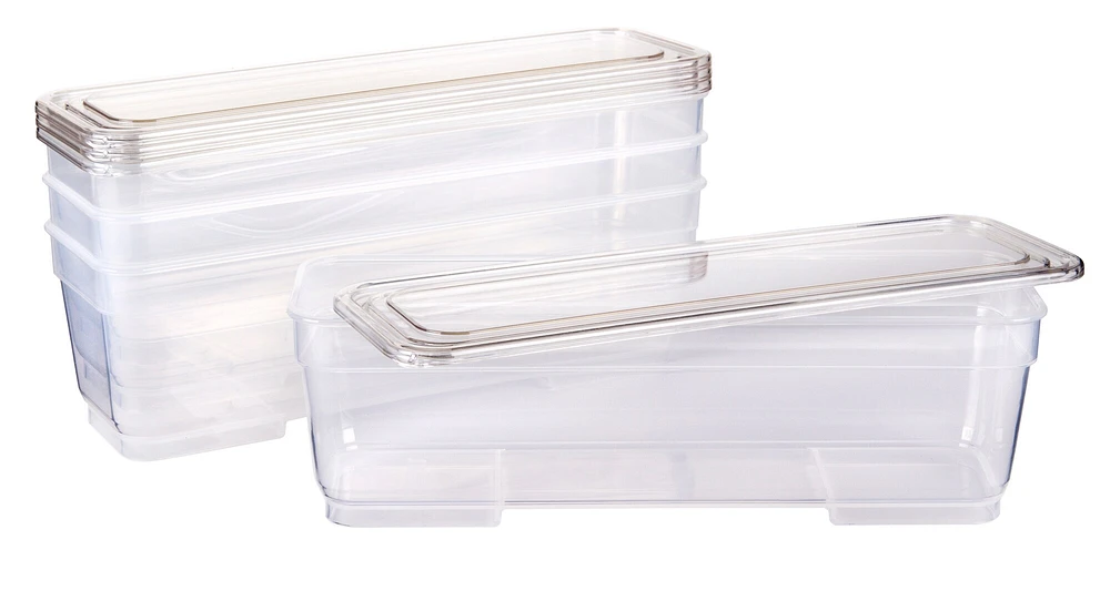 ArtBin Long Storage Bins, 4/Pkg.