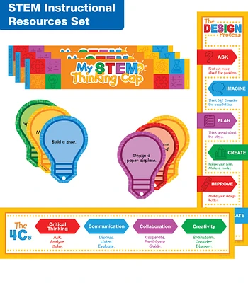 Carson Dellosa | STEM Instructional Resources Set | 51pcs