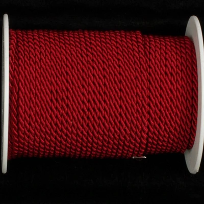 The Ribbon People Wine Red Braided Cording Craft Ribbon 0.2" x 55 Yards