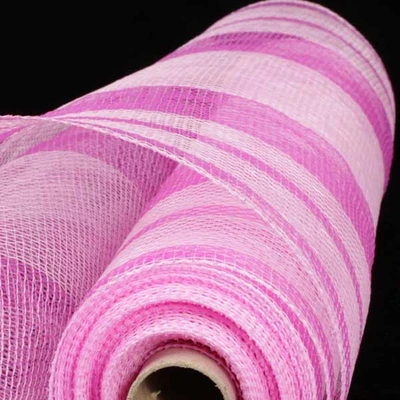 The Ribbon People Classic and Light Pink Deco Mesh Craft Ribbon 21" x 40 Yards