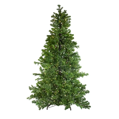 Northlight Pre-Lit Medium Pine Artificial Christmas Tree - 6.5' - Dual Color LED