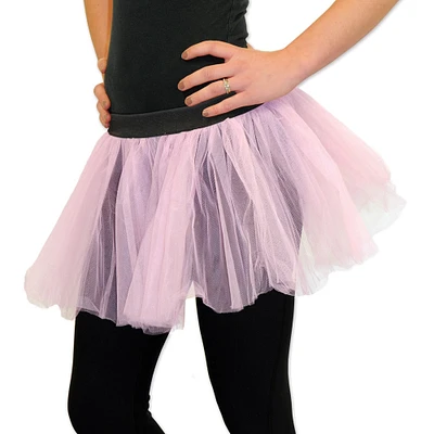 Beistle Club Pack of 12 Fluffy Baby Pink Ballerina Tutu Skirt 12”