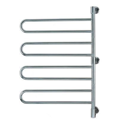 Amba Products 37" Stainless Steel Jill Model B004 Polished 8 Bars Plug In Towel Warmer