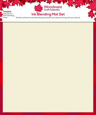 Woodware Craft Collection Woodware Ink Blending Mats 2 6 x 6 inches