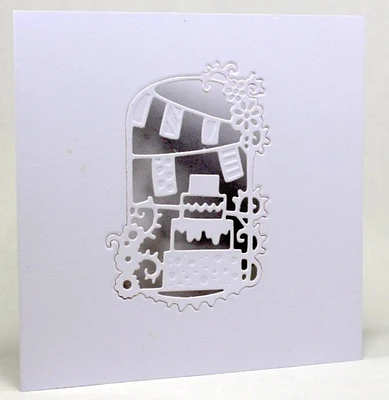 Creative Expressions : Paper Cuts Collection Celebration Cake