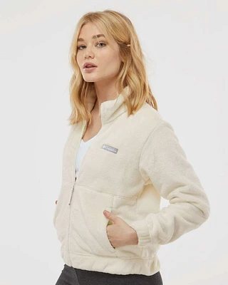 Columbia® - Women's Fireside FZ Jacket - 199793 | Embrace Cozy Elegance in this Stylish 100% Polyester Blazer | Comfort meets style in every stitch