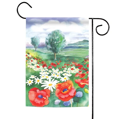 Toland Home Garden Floral Field Outdoor Garden Flag 18" x 12.5"