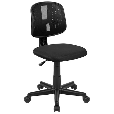 Emma and Oliver Mid-Back Mesh Swivel Task Office Chair with Pivot Back