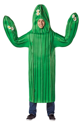 The Costume Center Green and White Cactus Adult Unisex Halloween Costume - One Size