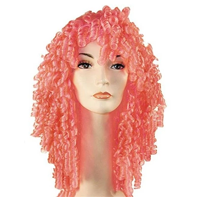 The Costume Center Platinum Blonde Women Adult Spring Curl Long Halloween Wig Costume Accessory - One Size