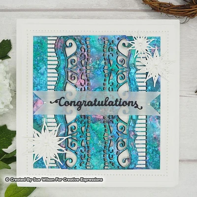 Creative Expressions Dies by Sue Wilson Endless Options Collection Paulette - Background