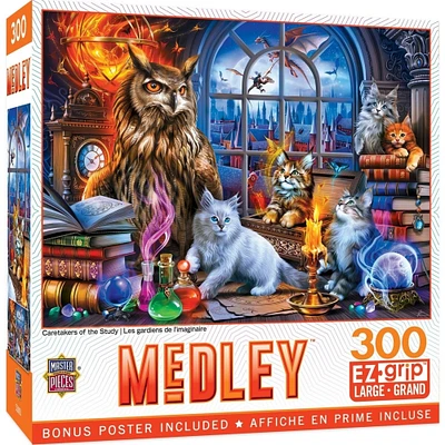 MasterPieces Medley - Caretakers of the Study 300 Piece EZ Grip Puzzle
