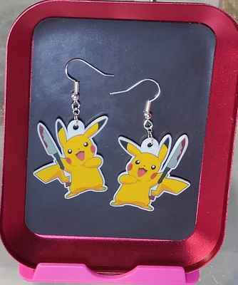 Horror Pikachu Earrings