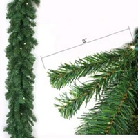 Set of 2: 9ft Pre-Lit Northern Spruce Pine Garland | 240 Lifelike Tips & 50 Plug-In Lights | Indoor Use | Holiday Decor | Table & Mantel | Christmas Garlands | Home & Office Decor