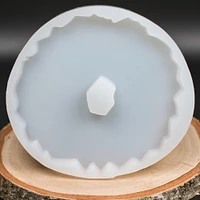 Handmade Geode Silicone Coaster Mold G3