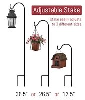 Sorbus Shepherd's Hook Stakes (Set Of 4)