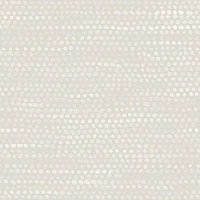 Tempaper & Co. Moire Dots Pearl Grey Peel and Stick Wallpaper