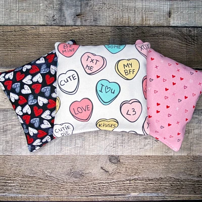 Valentine's Day Cornhole Bags