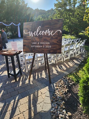 3D Wedding Welcome Sign - Custom Wood Wedding Sign - Welcome to Our Forever Sign - 3D wedding signage - 3D Wedding Name Board- Wedding sign