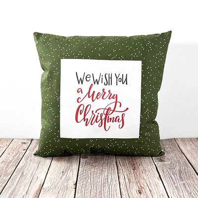 Crosscut Sewing Christmas Pillow Sewing Kit - Beginner Sewing Project Kit