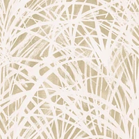 Tempaper & Co. Grassroots Peel and Stick Wallpaper, Wheat, 28 sq. ft.