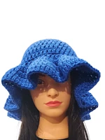 Crochet Wavy Brim Bucket Hat - Spring Fashion Summer Sun Hat - ALL COLORS AVAILABLE!!!