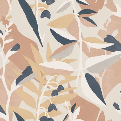 Tempaper & Co. Petite Garden Party Peel and Stick Wallpaper, Neutral, 28 sq. ft.