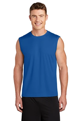 Premium Performance for men's Sleeveless Posi Charge Shirt | Sleeveless Posi Charge Competitor Tee Men's Dri-Power Cotton Blend Tees & Tanks | Moisture Wicking Odor Protection UPF 30+ Sizes xs-4xl | RADYAN