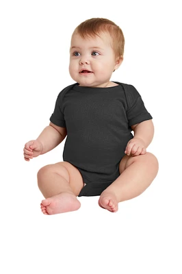 Infant Short Sleeve Baby Rib Bodysuit | Premium 5-Ounce,100% Cotton Unmatched Softness | Innovative Features This Bodysuit Ensures Both Comfort and Convenience for Your Little One While Offering a Perfect Canvas for Personalized Branding | RADYAN