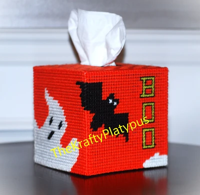 Halloween Tissue Box Cover