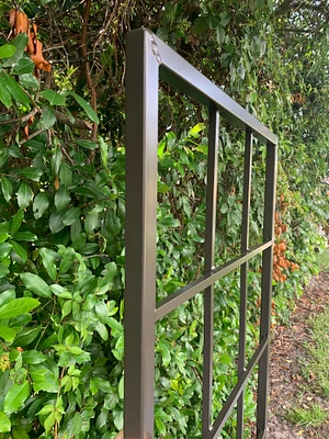 Classic Metal Garden Trellis, Size 65" x 27", Multiple Colors Available, Wall Mounted or Staked options, All Aluminum