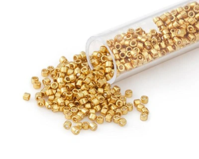 Miyuki Delica Seed Bead 11/0 Galvanized Gold